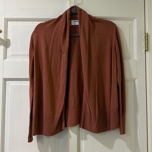 Old Navy Terracotta Open Front Cardigan
